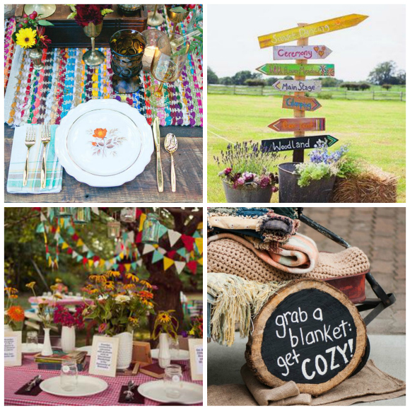 Details for the Haute Hippy wedding 