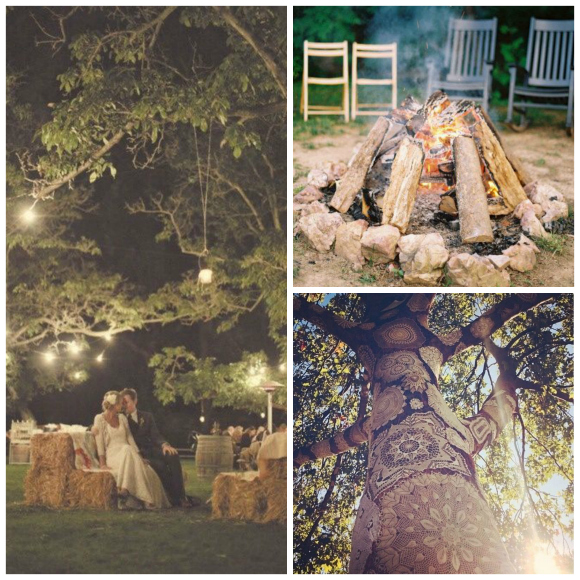 The festival vibe at the Haute Hippy wedding