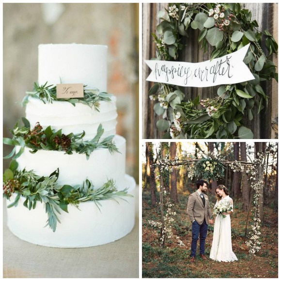 Rustic romance – a luxe winter wedding theme