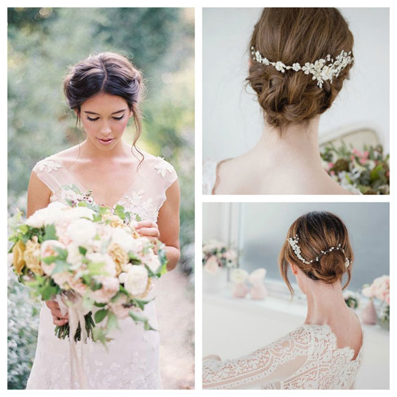 Stunning updos for your spring wedding